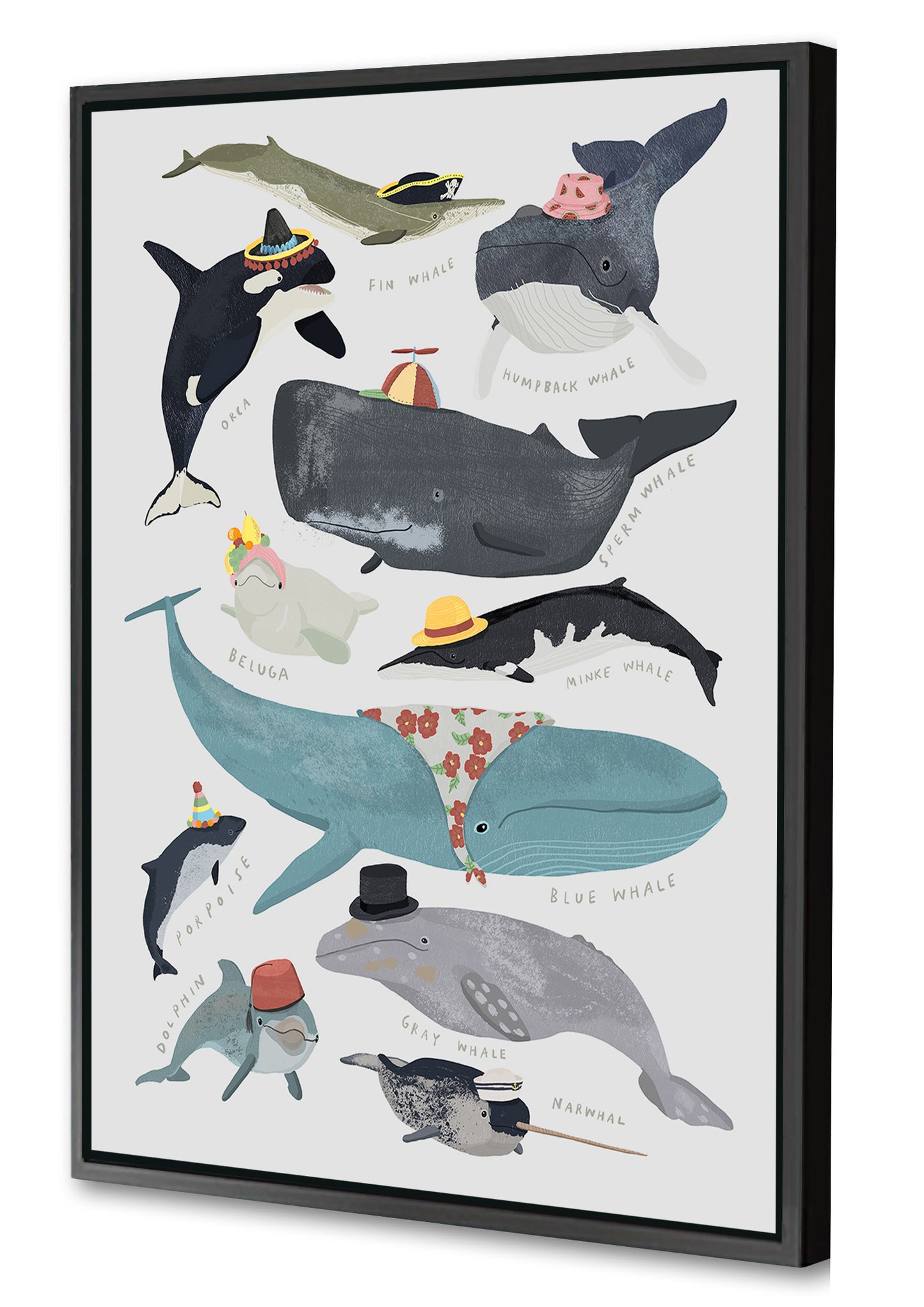 Hanna Melin -  Whales In Hats