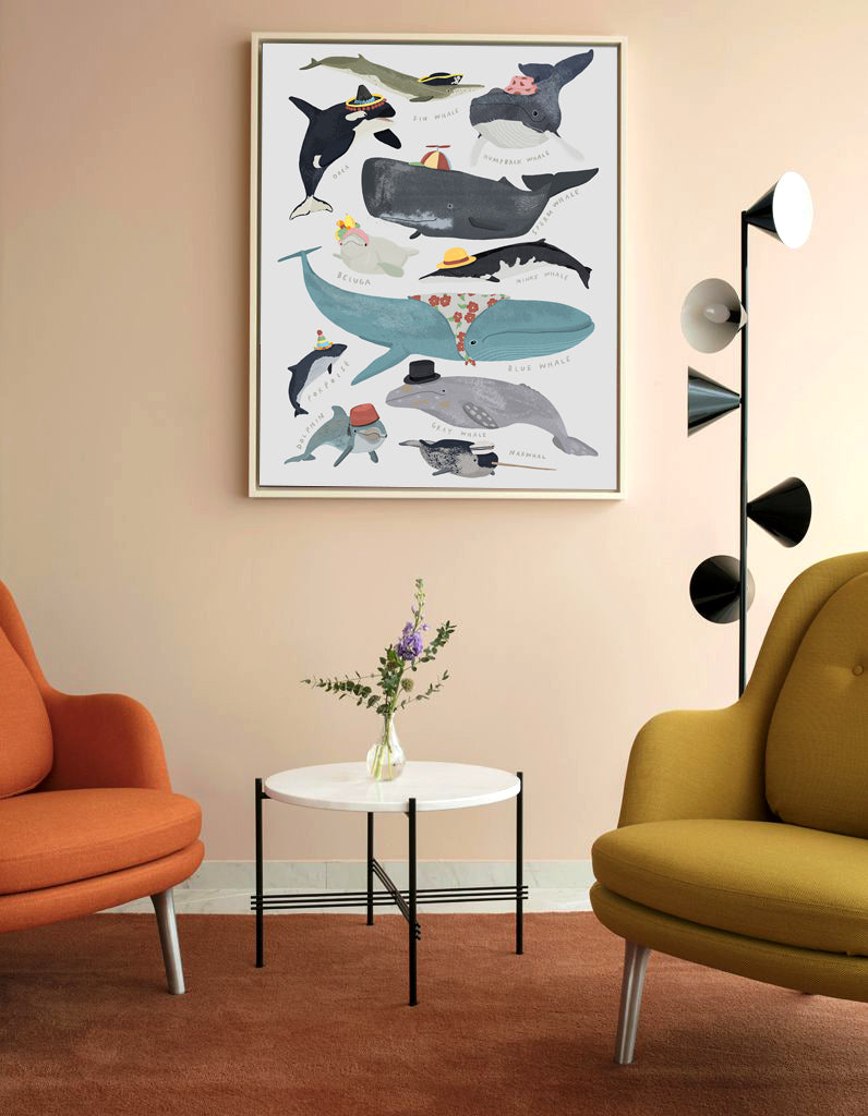 Hanna Melin -  Whales In Hats