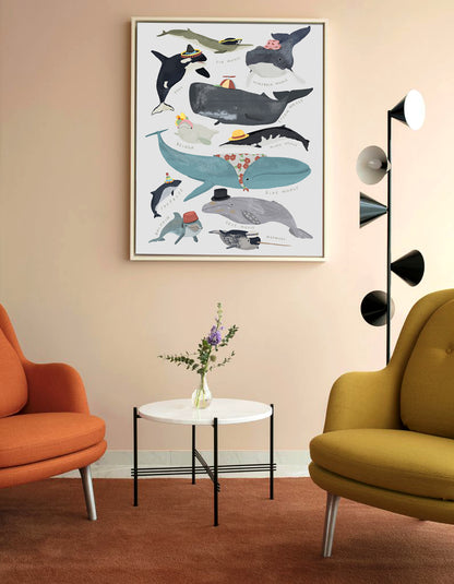 Hanna Melin -  Whales In Hats
