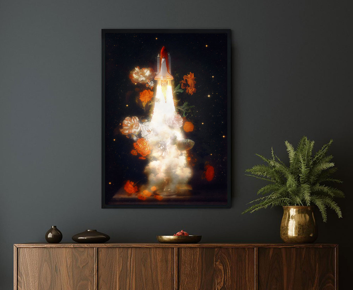 Jonas Loose -  Space Shuttle Flowers