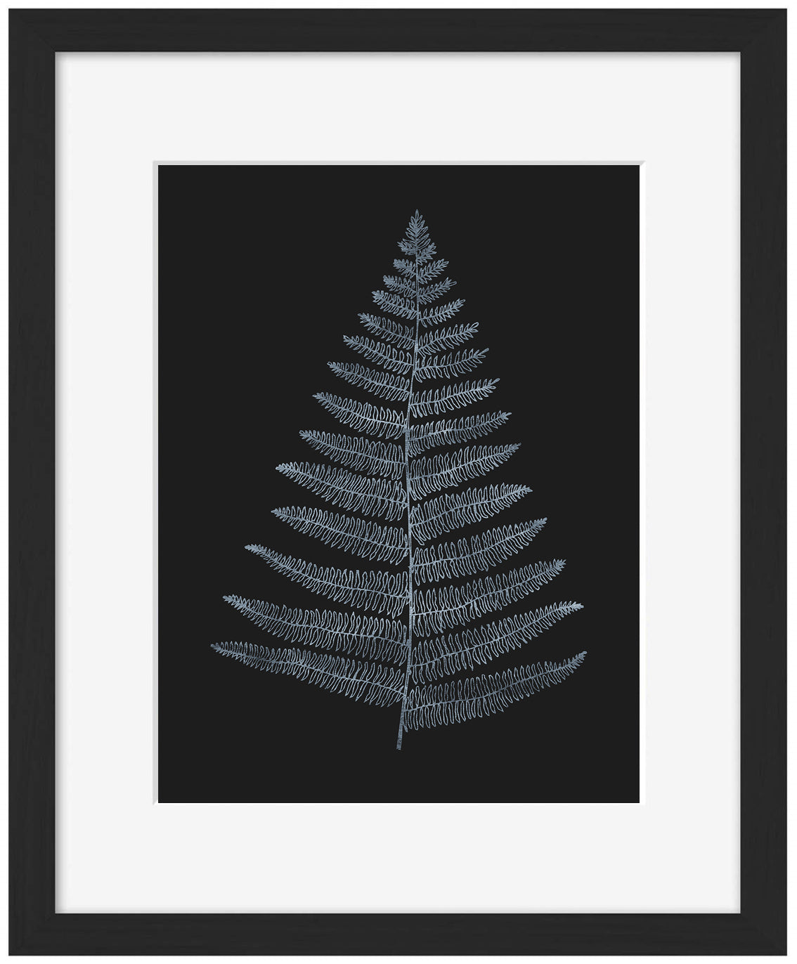 Kubistika -  Botanica Minimalistica Bleu