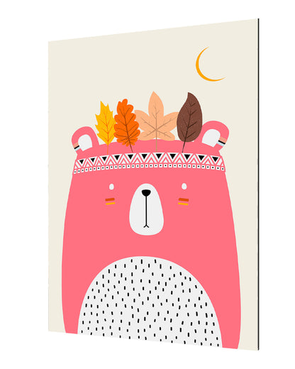 Kubistika -  Cute Little Bear Pink