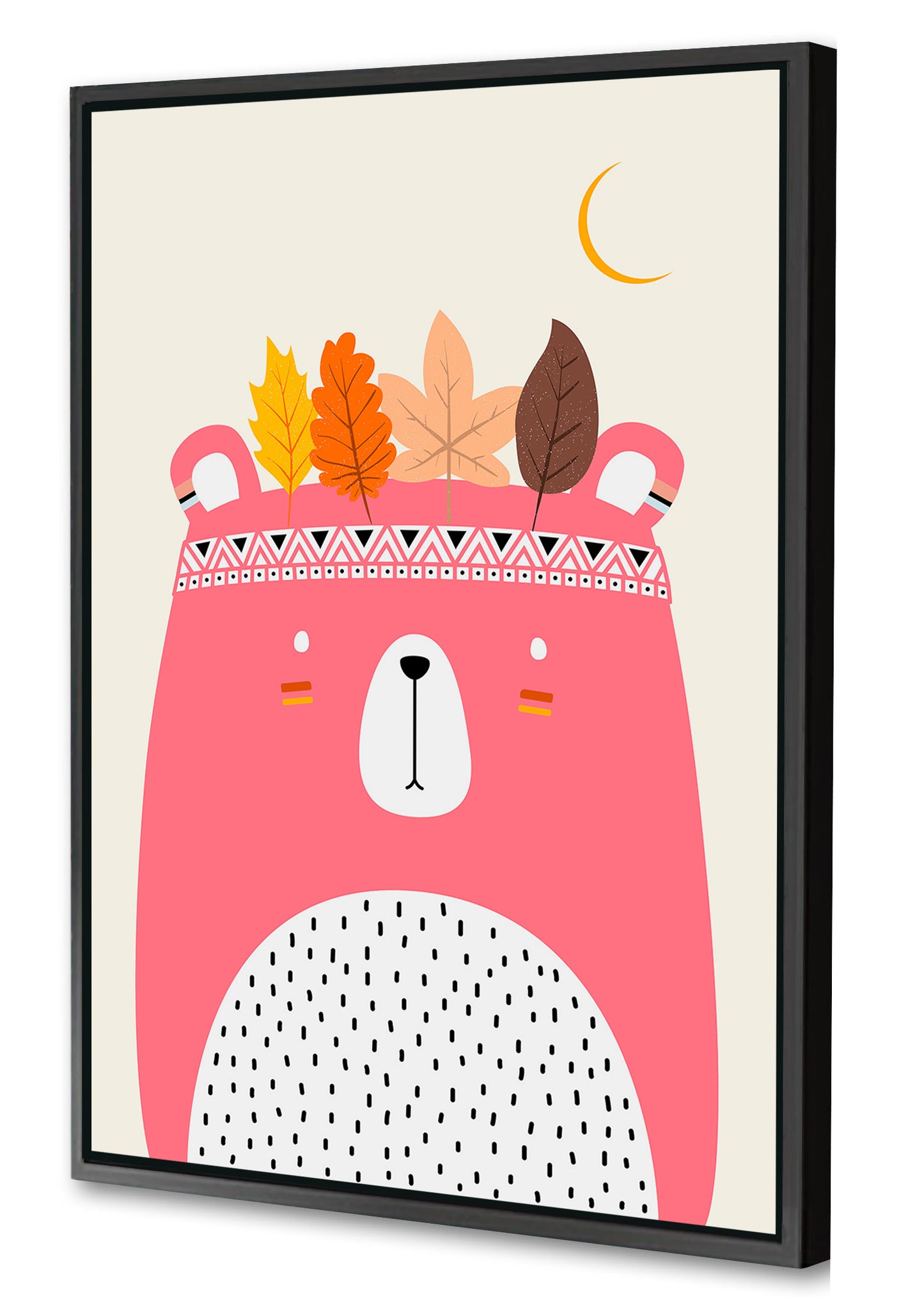 Kubistika -  Cute Little Bear Pink