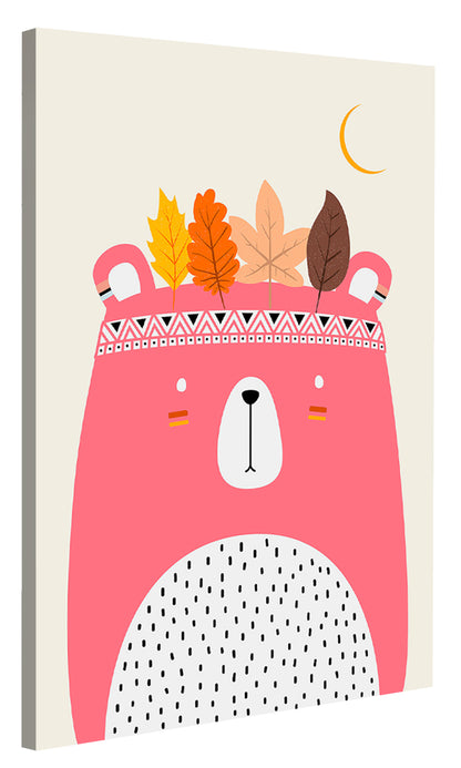 Kubistika -  Cute Little Bear Pink