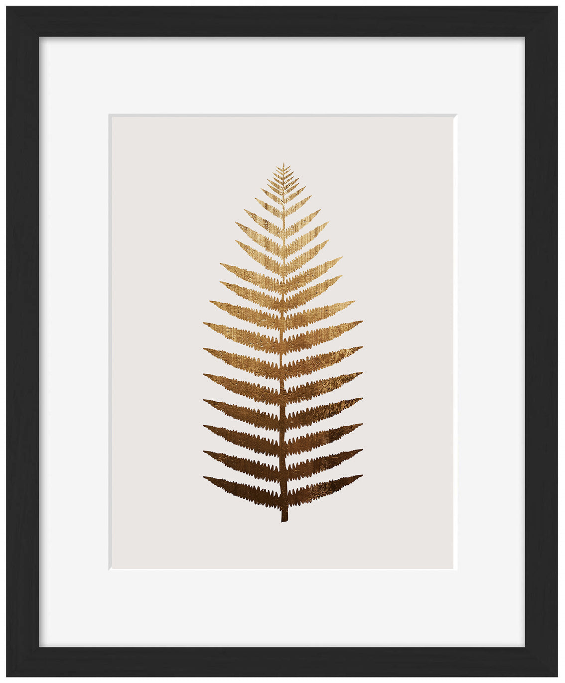 Kubistika -  Golden Leaf No.7