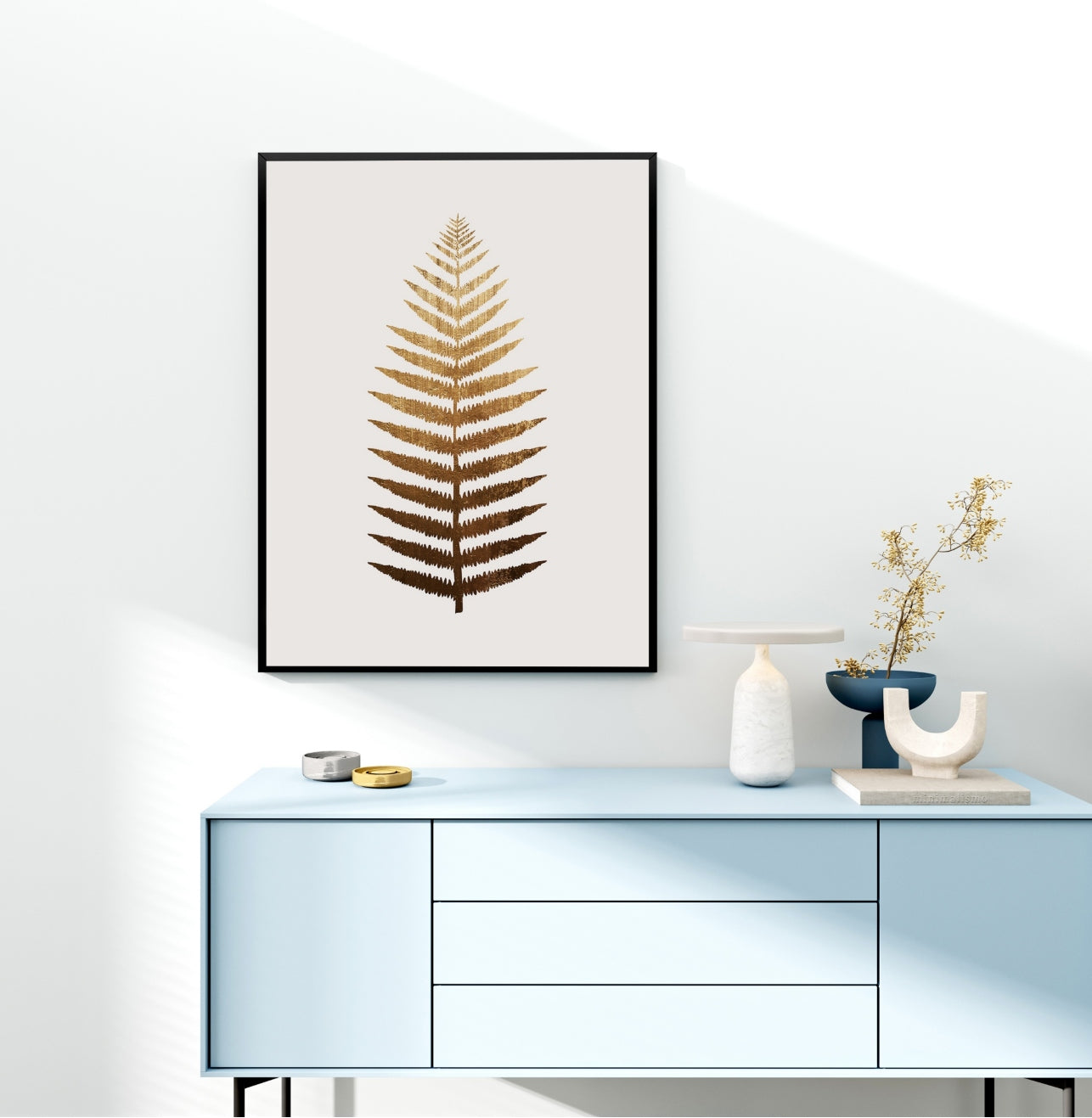 Kubistika -  Golden Leaf No.7