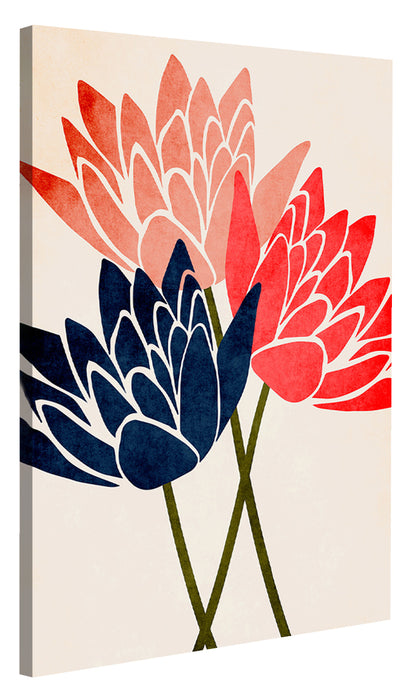 Kubistika -  Three Blossoms