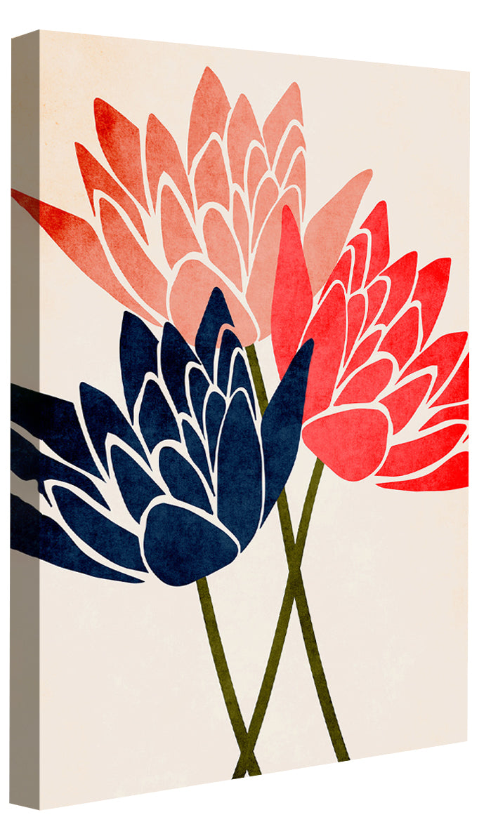 Kubistika -  Three Blossoms