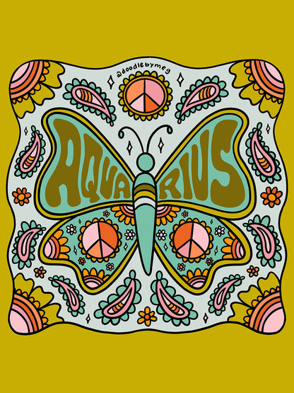 Meghan Wallace -  Aquarius Butterfly