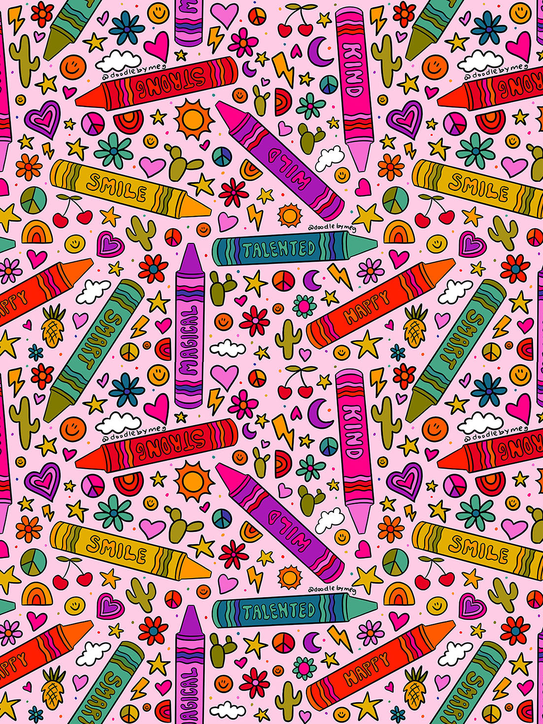 Meghan Wallace -  Crayon Print