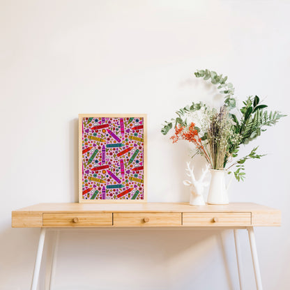 Meghan Wallace -  Crayon Print