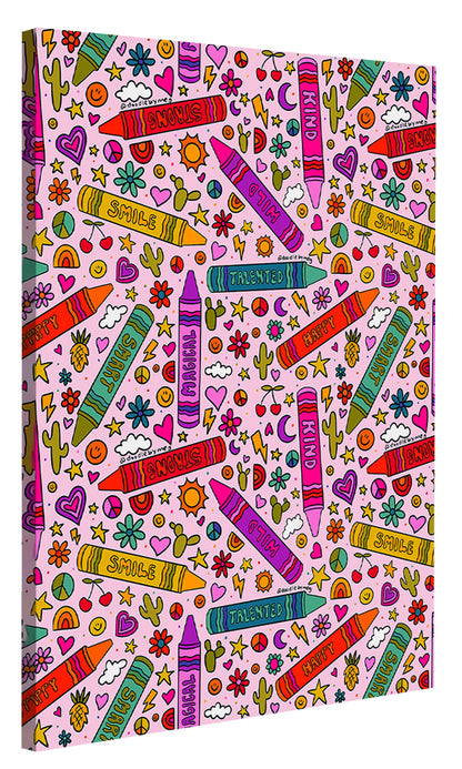 Meghan Wallace -  Crayon Print