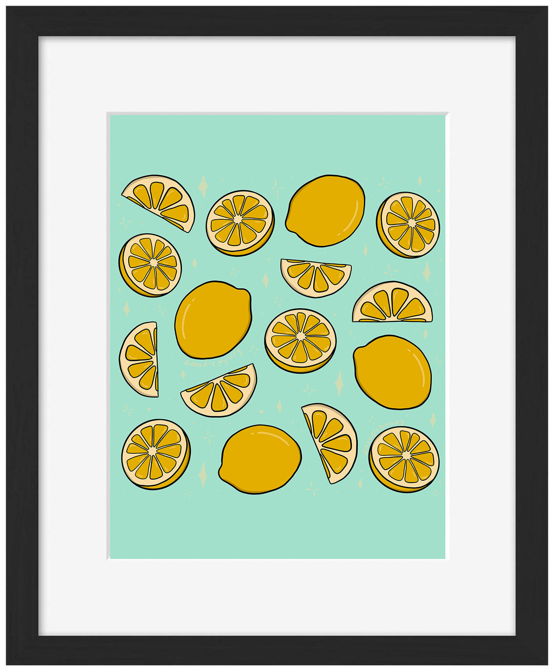 Meghan Wallace -  Lemon Print