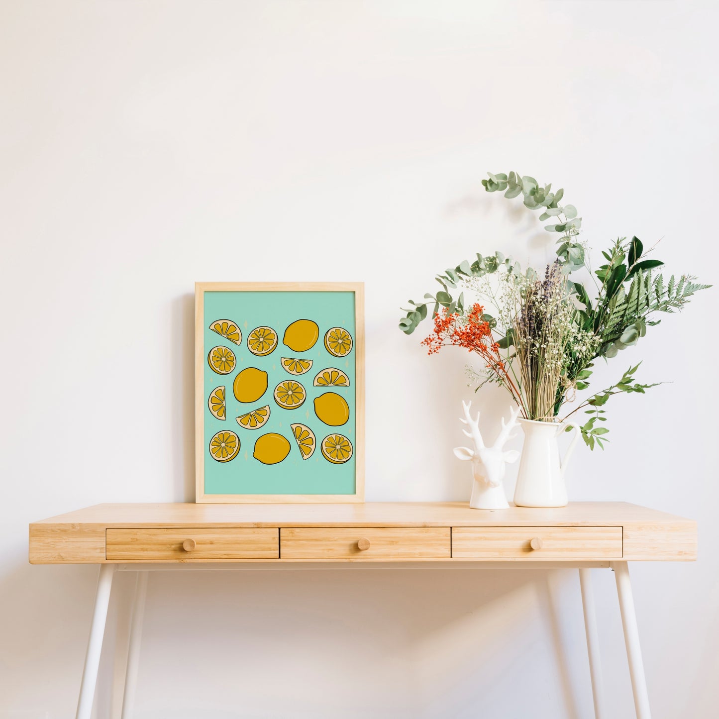 Meghan Wallace -  Lemon Print