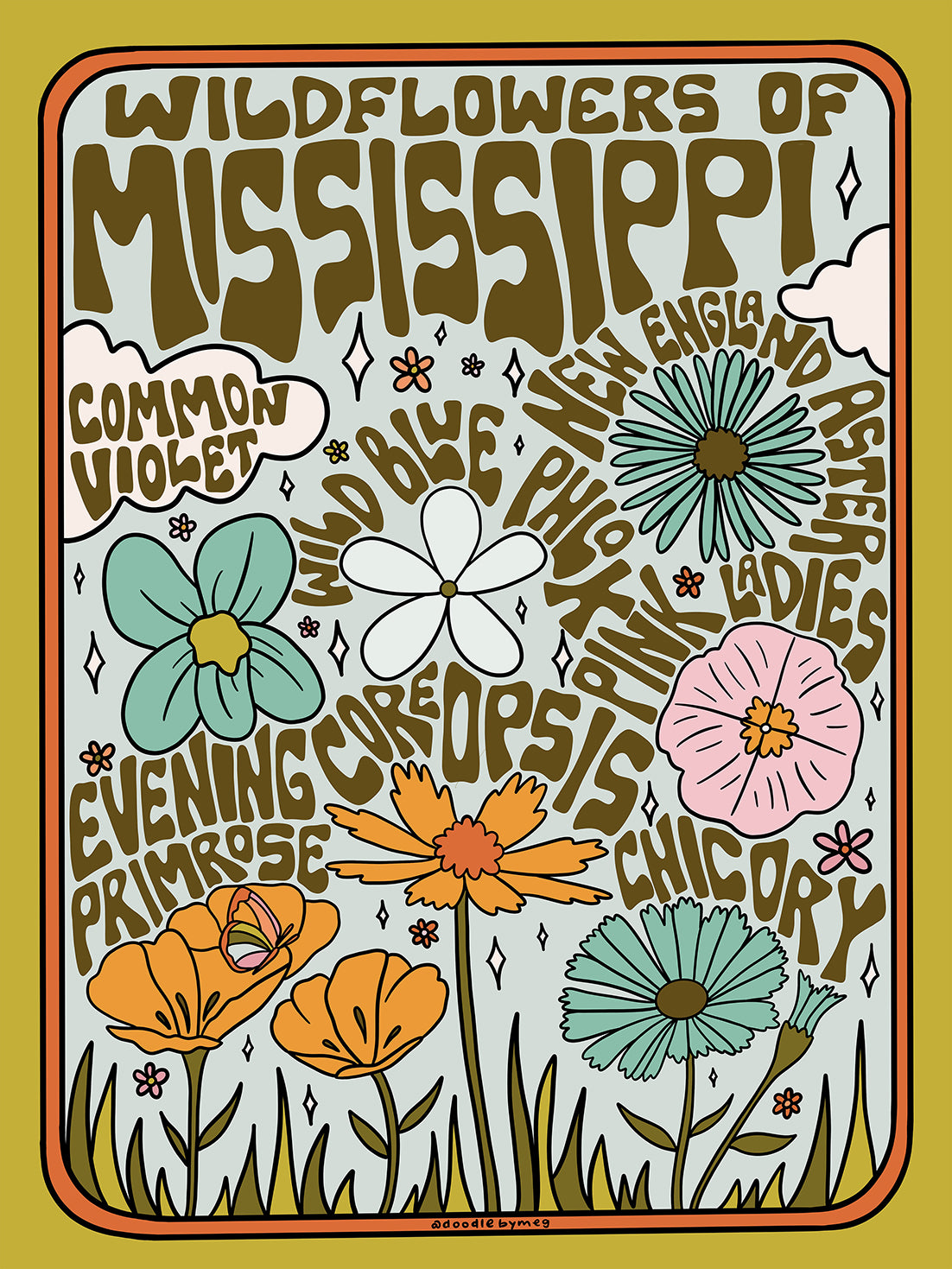 Meghan Wallace -  Mississippi Wildflowers