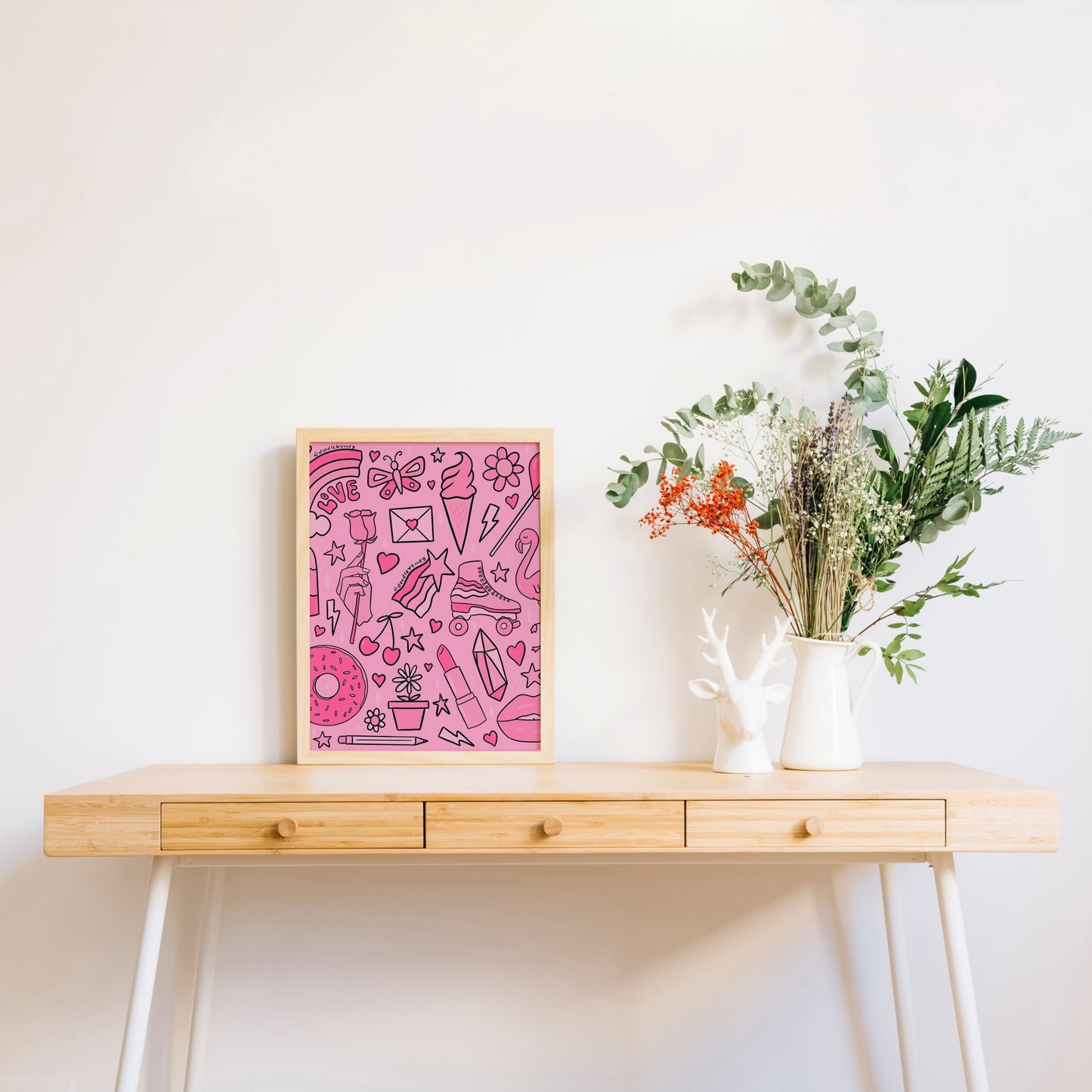 Meghan Wallace -  Pink Print