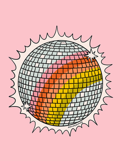 Meghan Wallace -  Rainbow Disco Ball