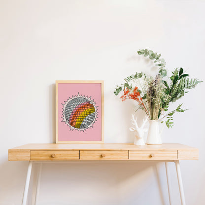 Meghan Wallace -  Rainbow Disco Ball