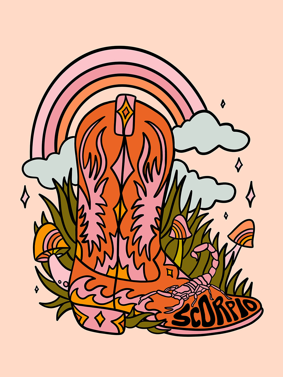 Meghan Wallace -  Scorpio Cowboy Boot