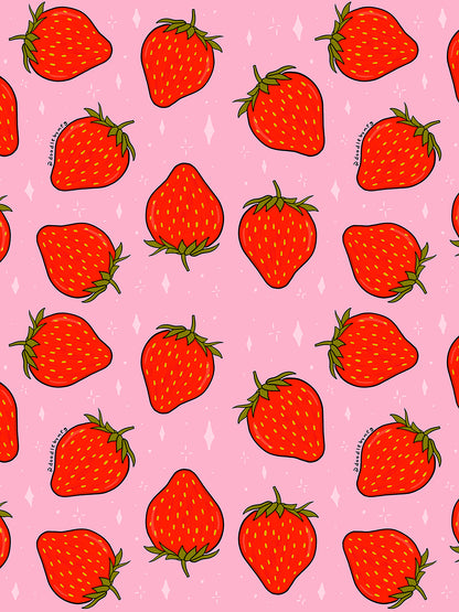 Meghan Wallace -  Strawberry Print