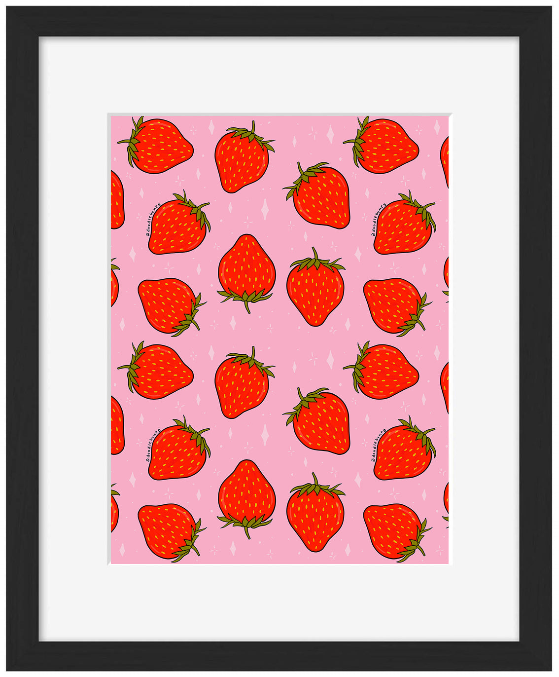 Meghan Wallace -  Strawberry Print