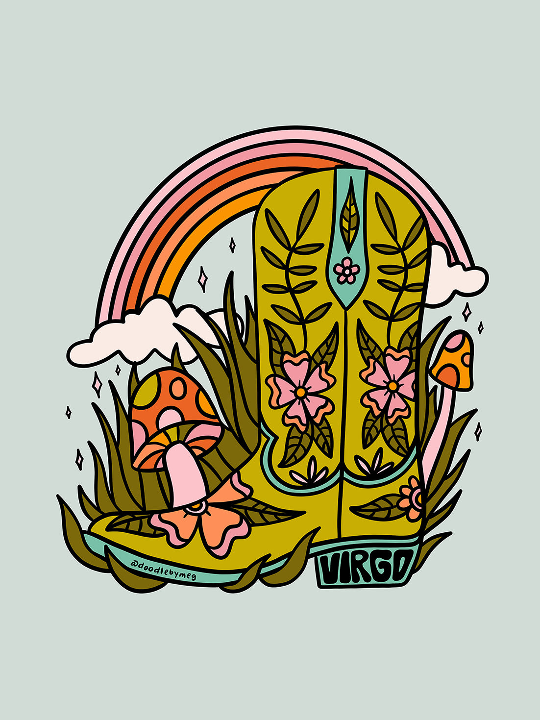 Meghan Wallace -  Virgo Cowboy Boot