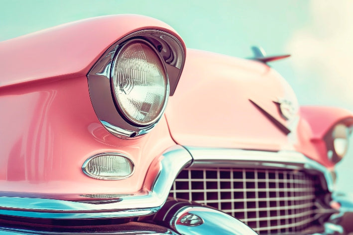 Philippe Hugonnard -  California Dreaming Pink Classic Car