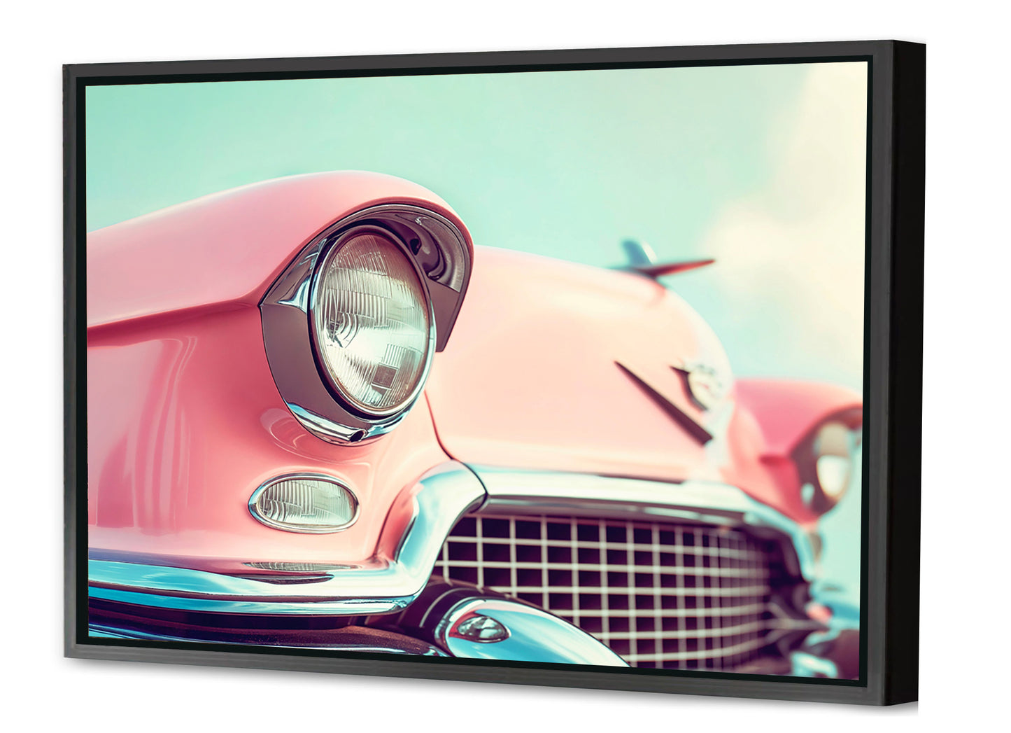 Philippe Hugonnard -  California Dreaming Pink Classic Car