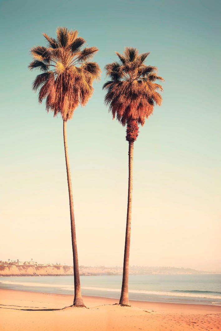 Philippe Hugonnard -  California Dreaming Sunset Beach Palms