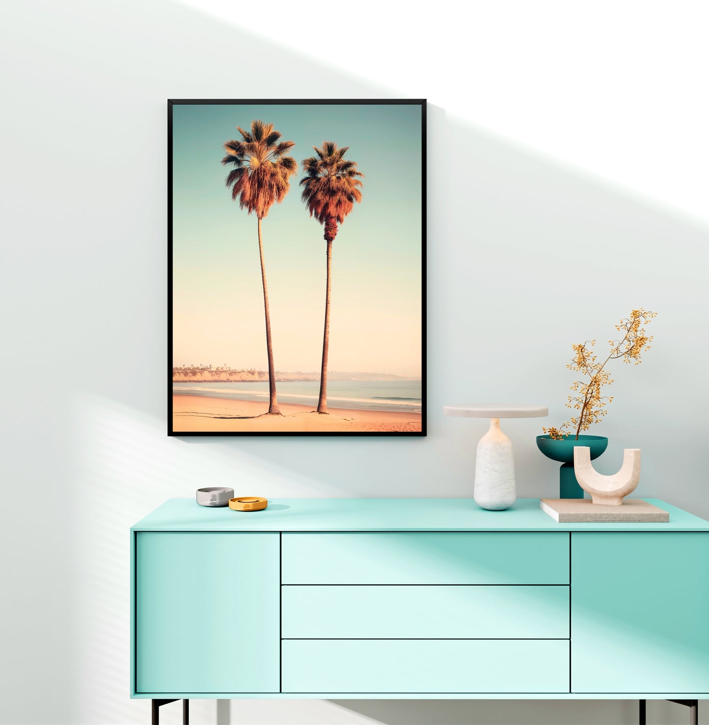 Philippe Hugonnard -  California Dreaming Sunset Beach Palms