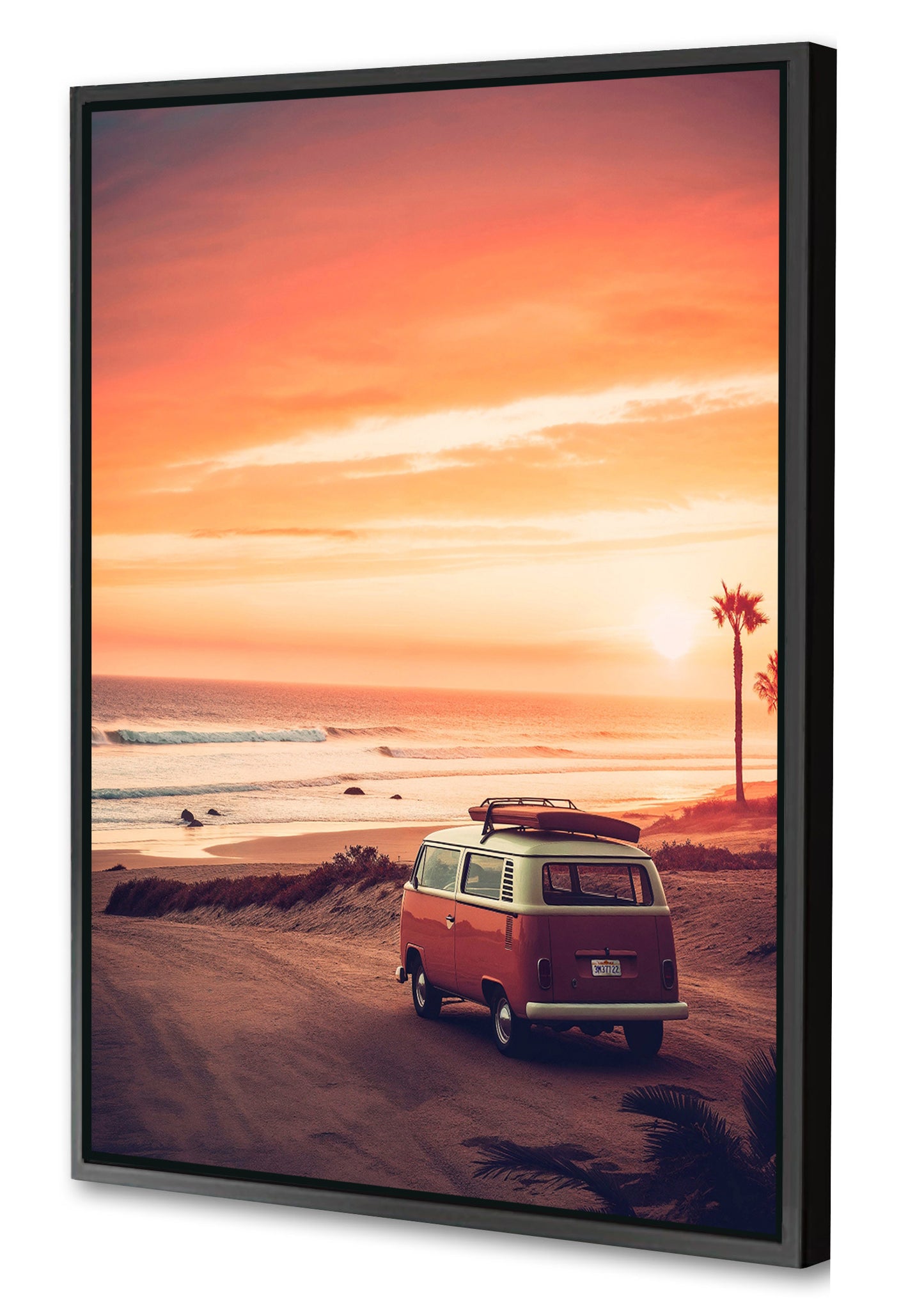 Philippe Hugonnard -  California Dreaming VW Van Sunset