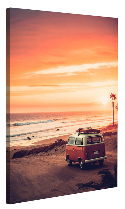 Philippe Hugonnard -  California Dreaming VW Van Sunset