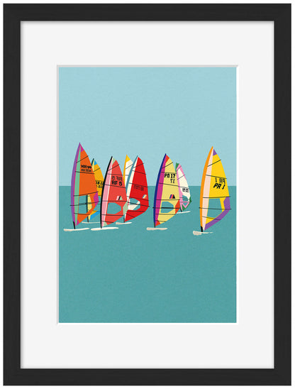 Rosi Feist -  Baltic Sea Windsurfing