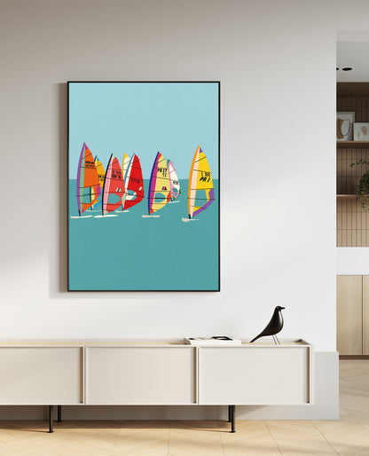 Rosi Feist -  Baltic Sea Windsurfing