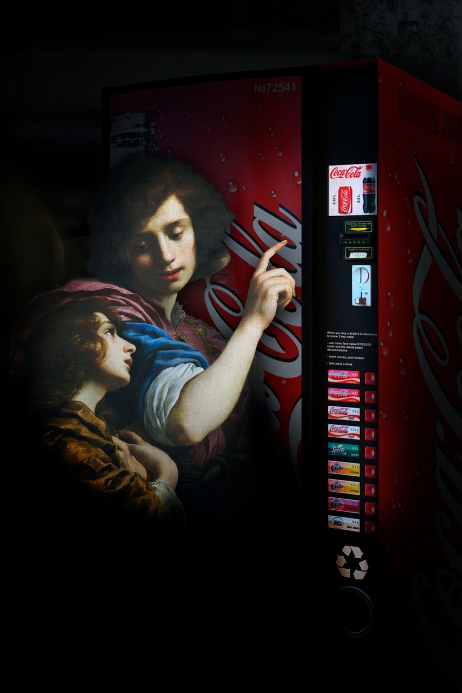 Vending Machine-jose-luis-guerrero, print-Print-30 x 40 cm-BLUE SHAKER